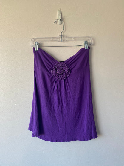 Buffalo Purple Strapless Top