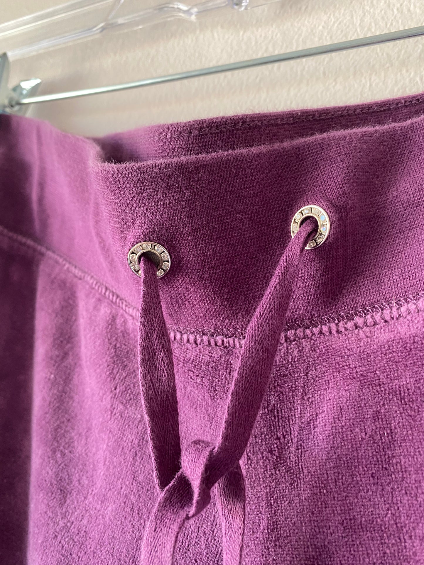 NY&Company Purple Velour Pants