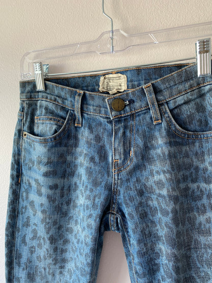 Current Elliot Leopard Jeans