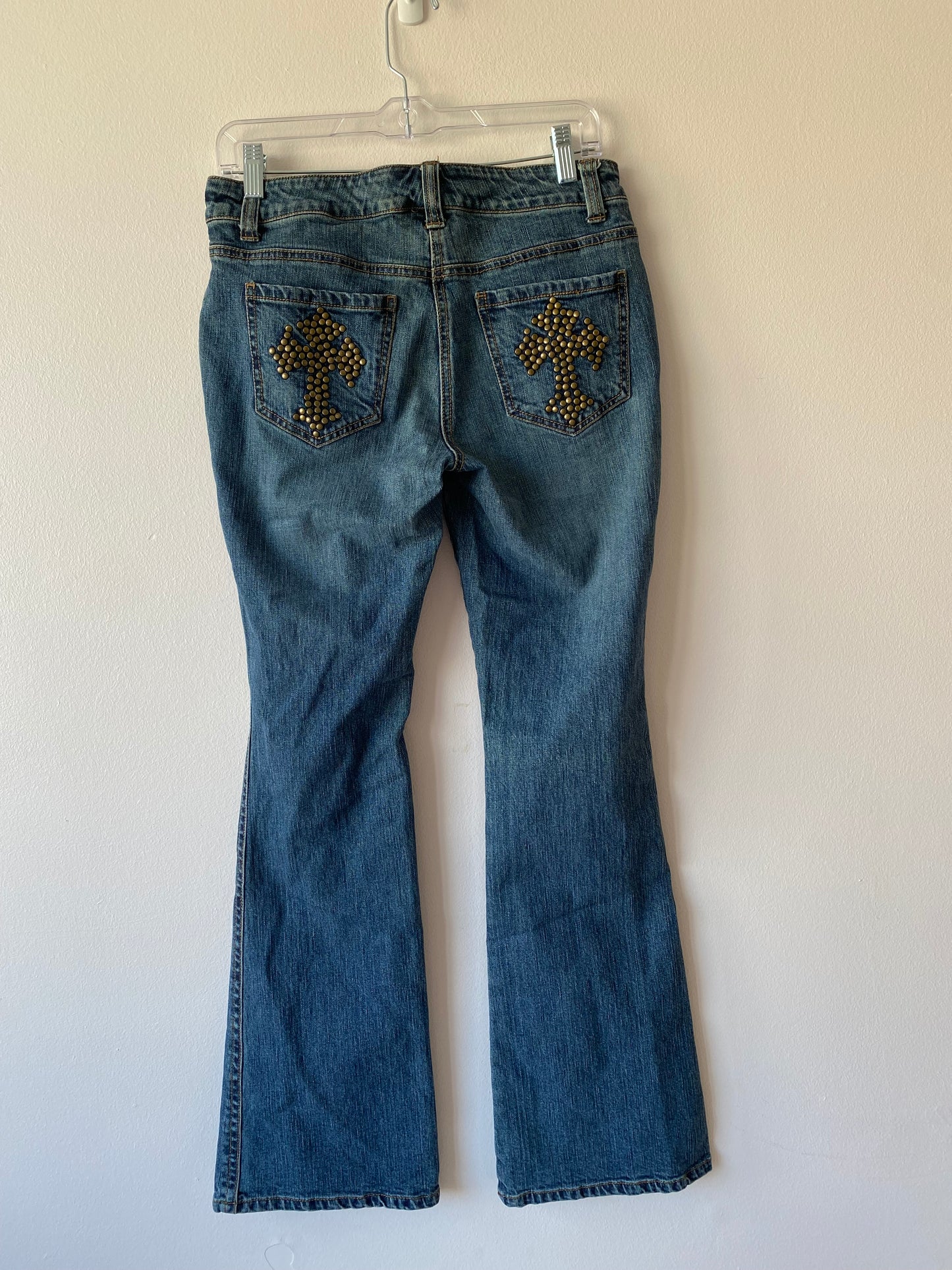 Studded Cross Jeans