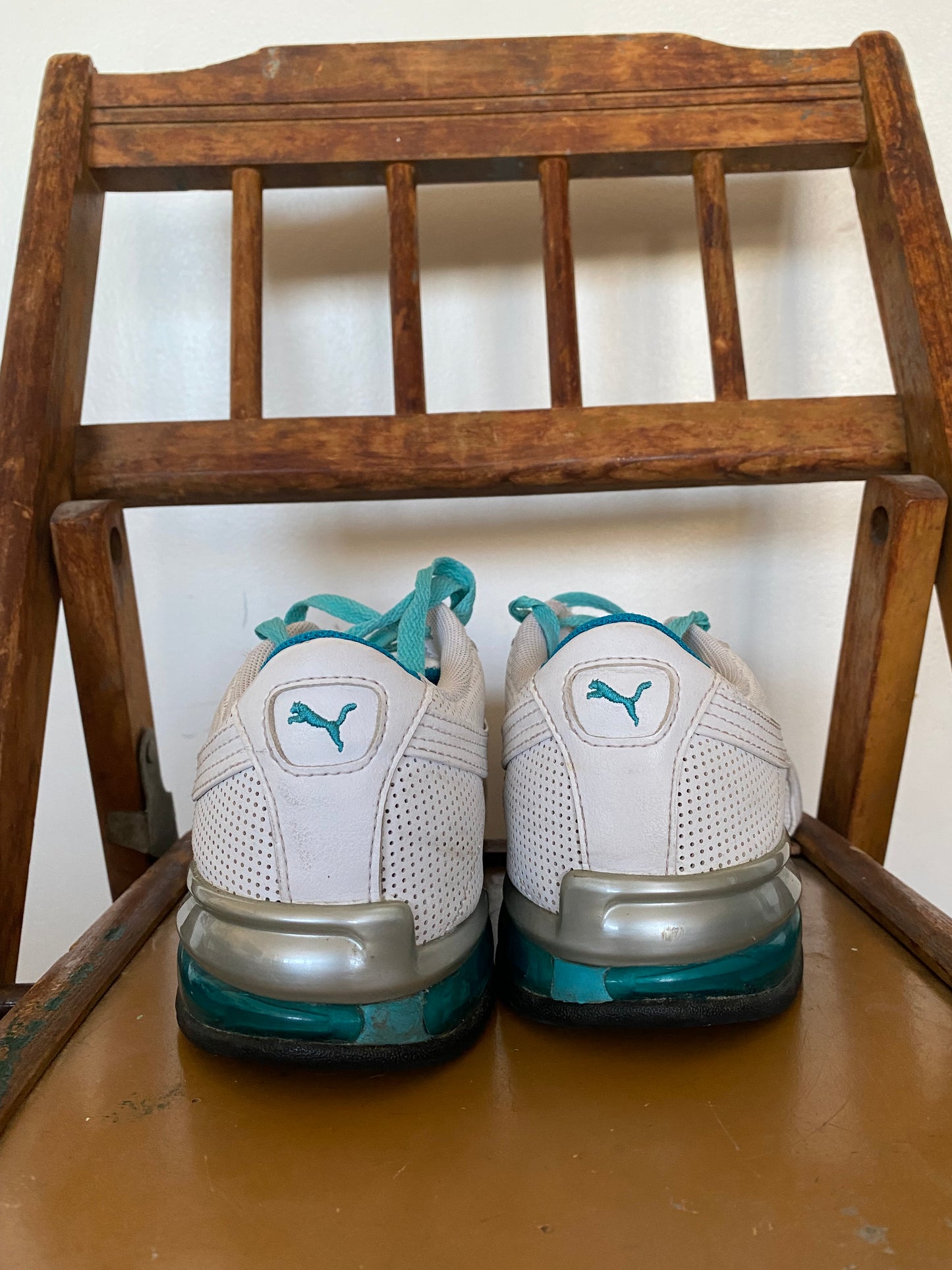 Teal Puma Sneakers