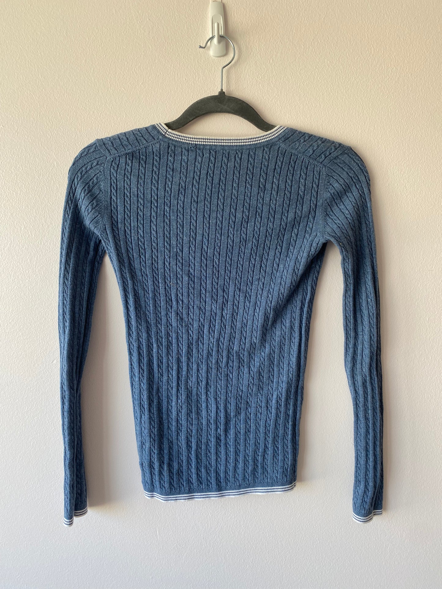 Blue Cableknit Tommy Hilfiger Sweater