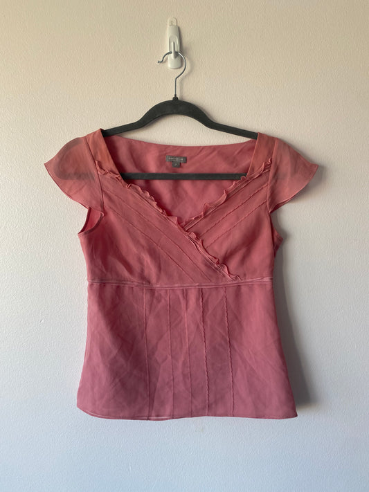 Ann Taylor Pink Blouse