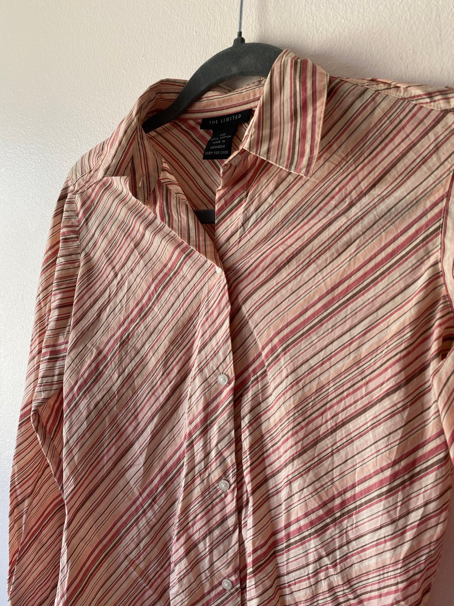 The Limited Striped Button Down