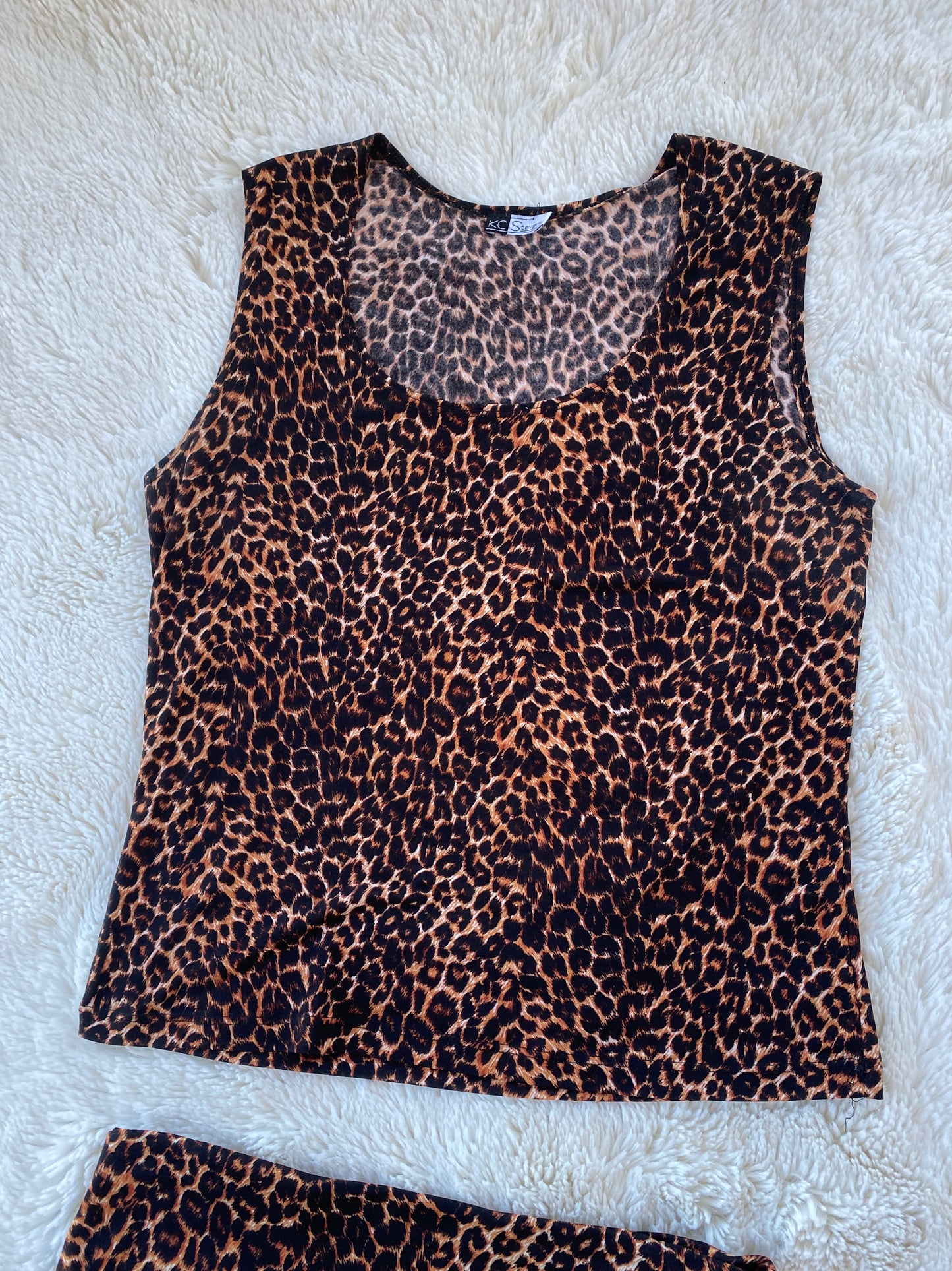 Leopard Skirt Set