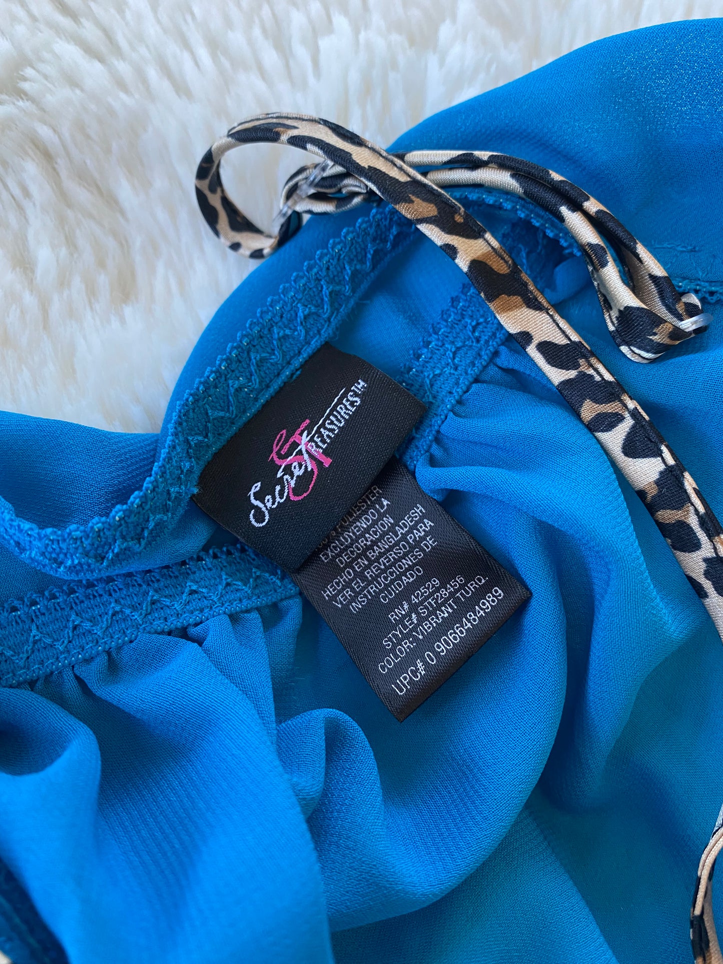 Blue Leopard PJ Set