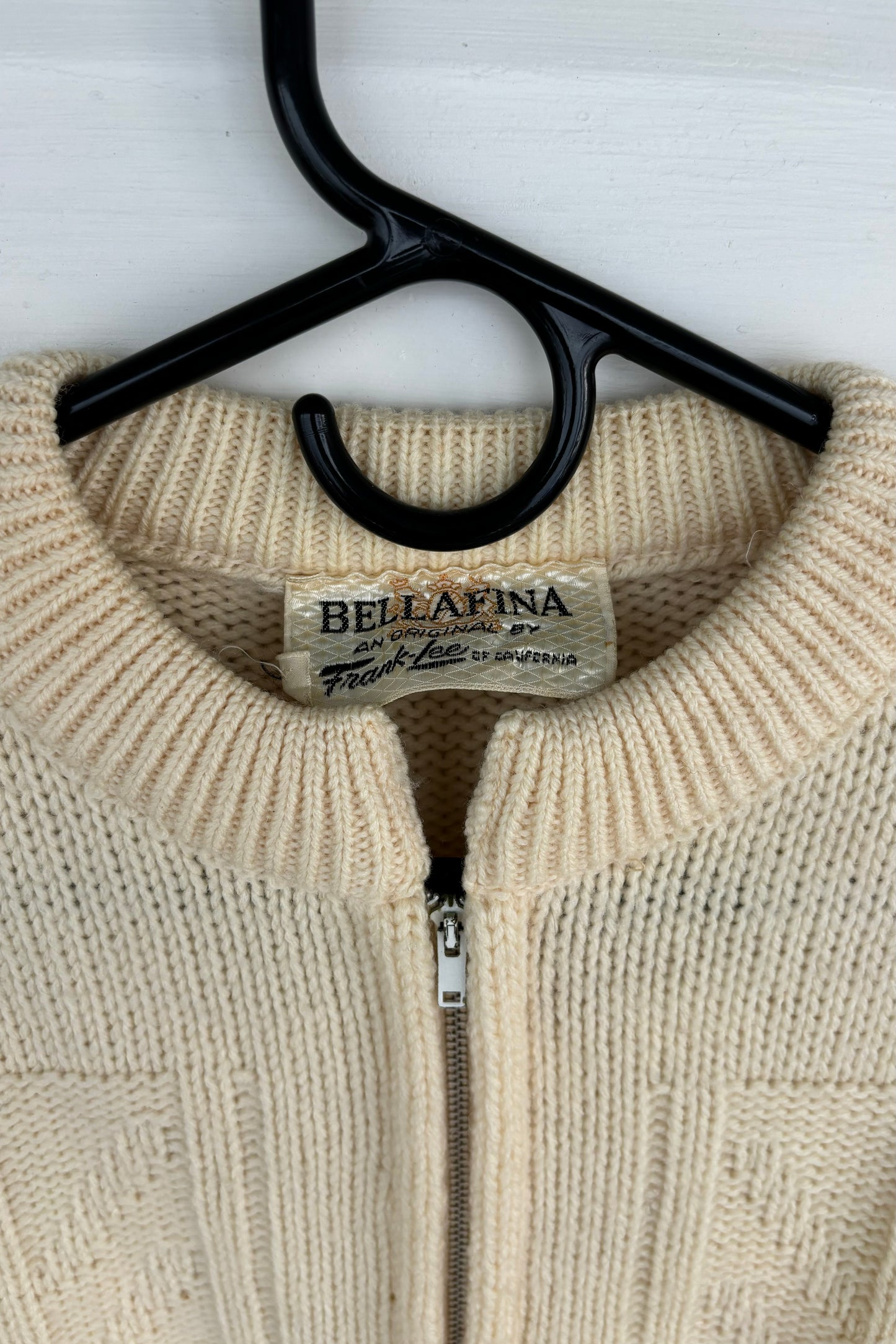 Bellafina by Frank Lee Zipper Sweater